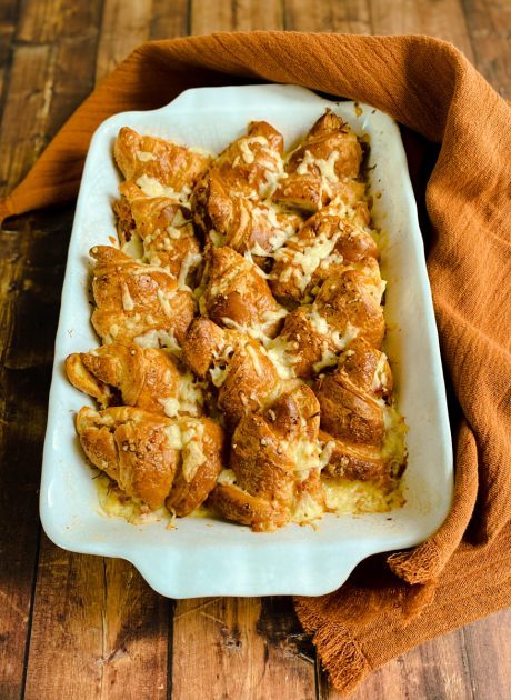 Ham Hock And Cheddar Croissant Bread And Butter Pudding Recipe Foodnerd4life